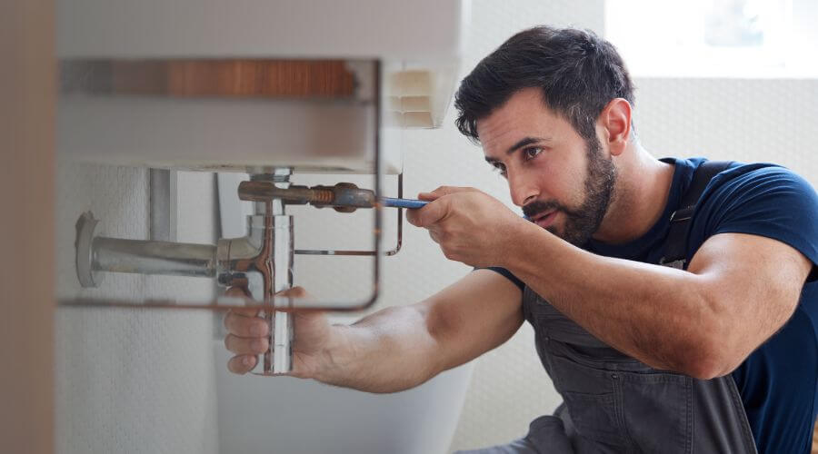 Water heater thermostat replacement in Hydes, MD